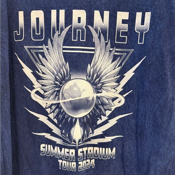 Journey Women's Blue Graphic Tee - Picture 3 of 7